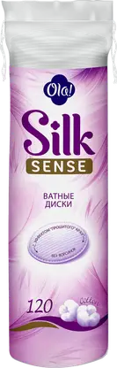 Ватные диски Ola! Silk Sense 120шт