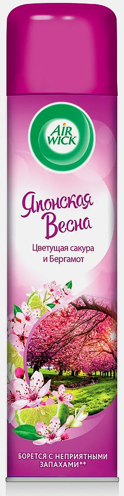 Освежитель воздуха Японская весна Air Wick 290мл Освежитель воздуха Японская весна Air Wick 290мл