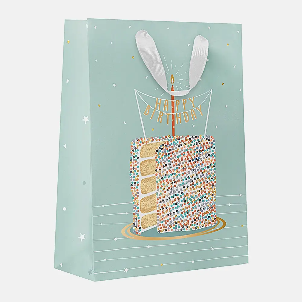 Пакет Пакетико подарочный XL Вечеринка 41*31*10см в ассортименте
