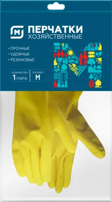Изображение товара Перчатки Магнит хозяйственные размер в ассортименте