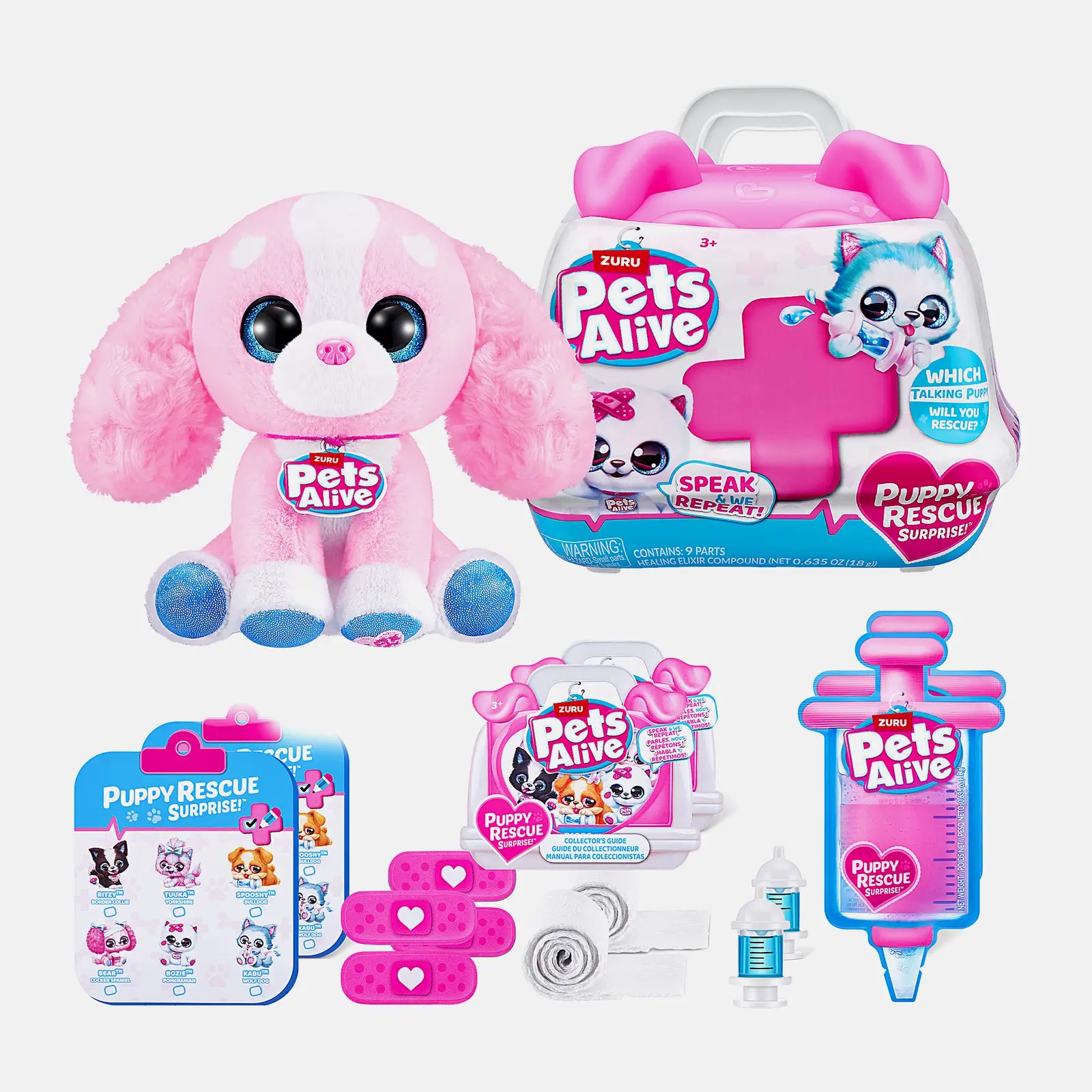 Игрушка-сюрприз Zuru Pets Alive Puppy Rescue 9540 в ассортименте - фото 2