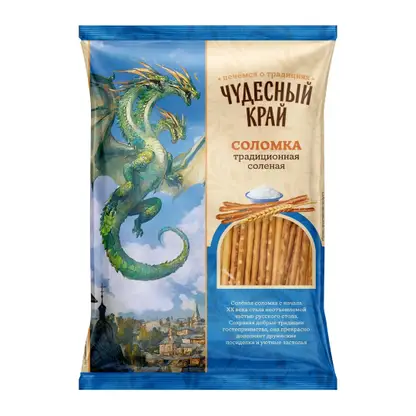 Изображение товара Соломка солёная Чудесный край 100г