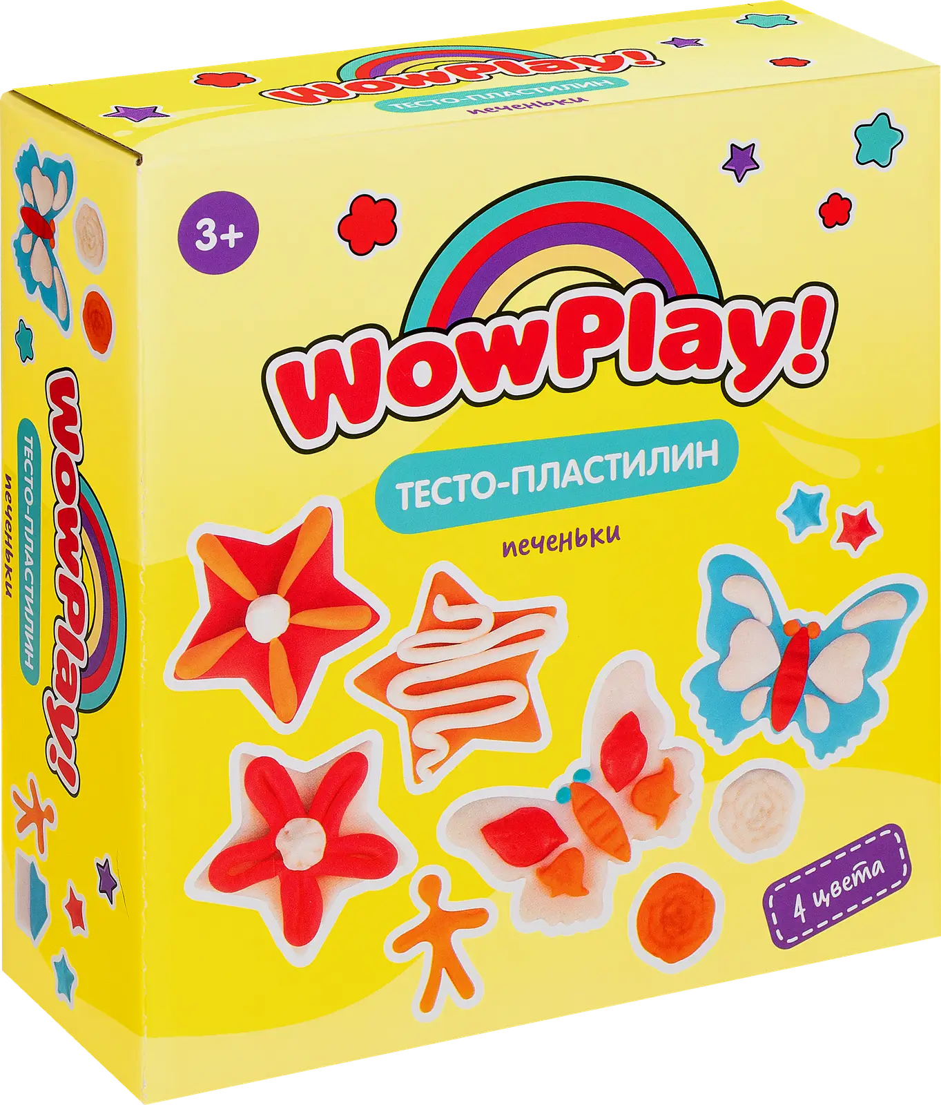 Набор для детской лепки Wow Play Печеньки TA2063 201г 18*19*6.5см - фото 2
