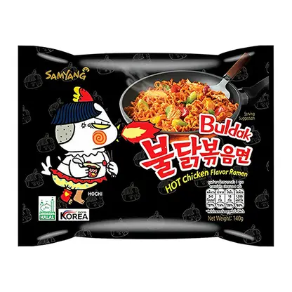 Изображение товара Лапша Samyang Хот Чикен острая со вкусом курицы 140г
