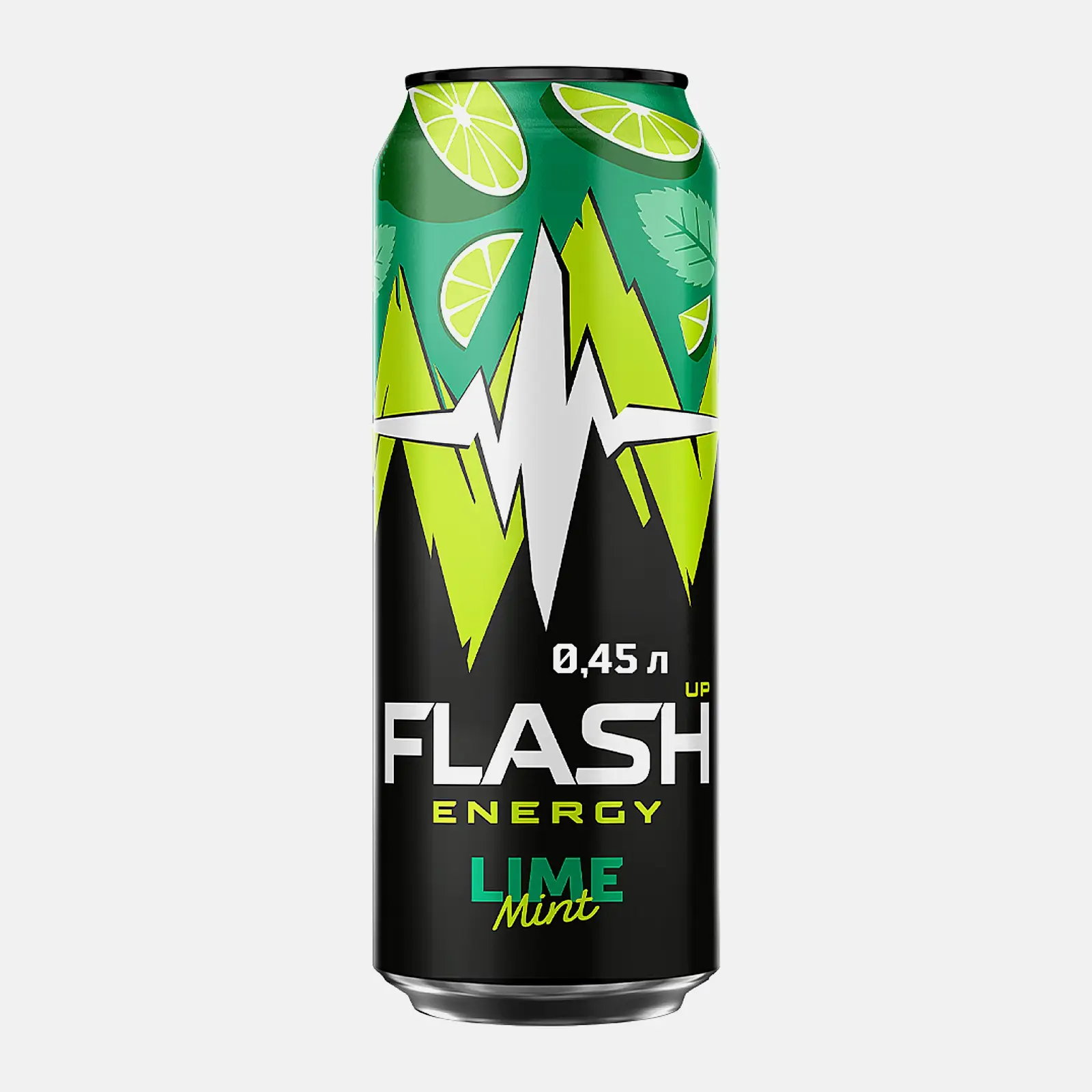 Энергетический напиток Flash Up Energy Мятный Лайм 450мл Энергетический напиток Flash Up Energy Мятный Лайм 450мл