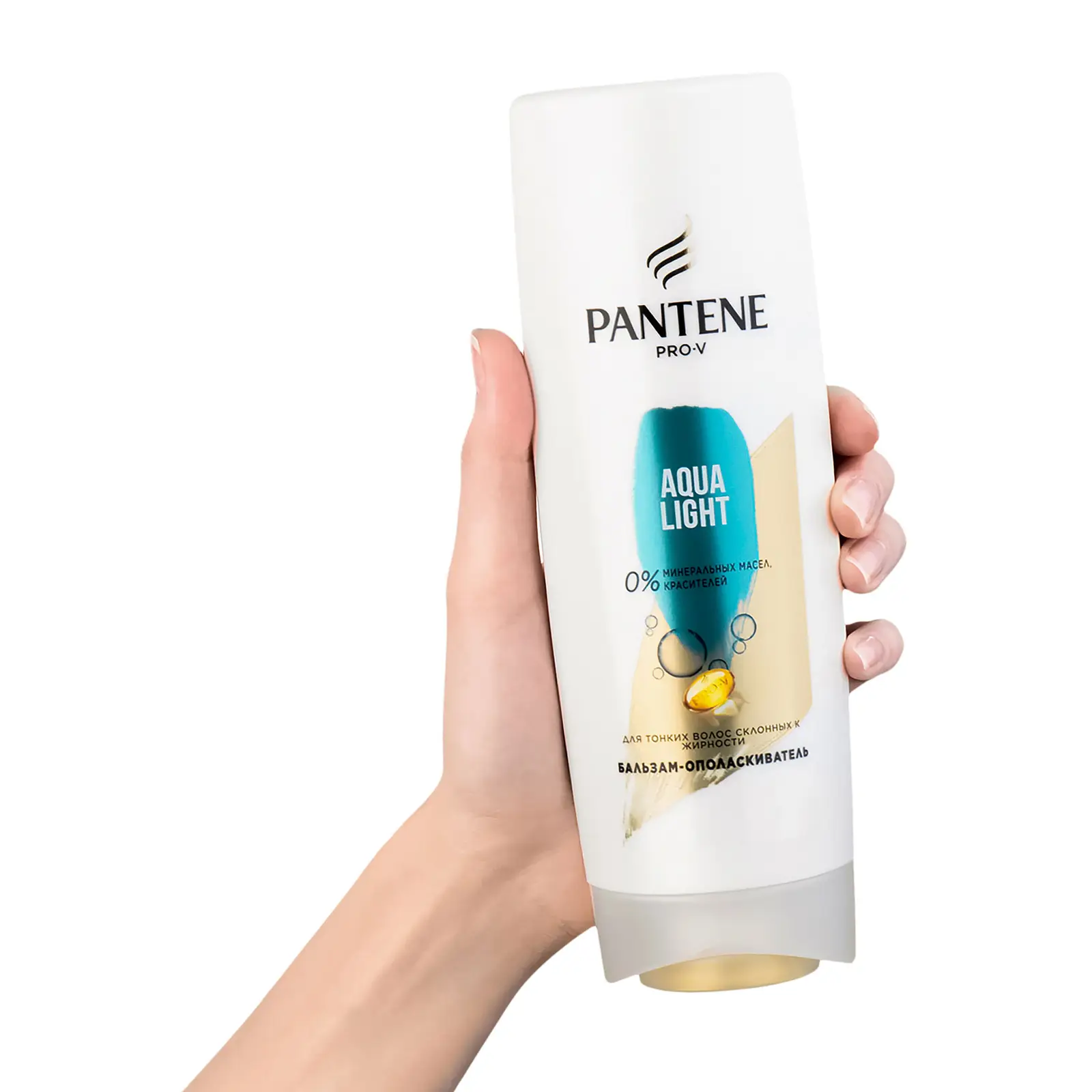 Бальзам-ополаскиватель для волос Pantene Pro-V Aqua Light/Густые и крепкие 360мл в ассортименте