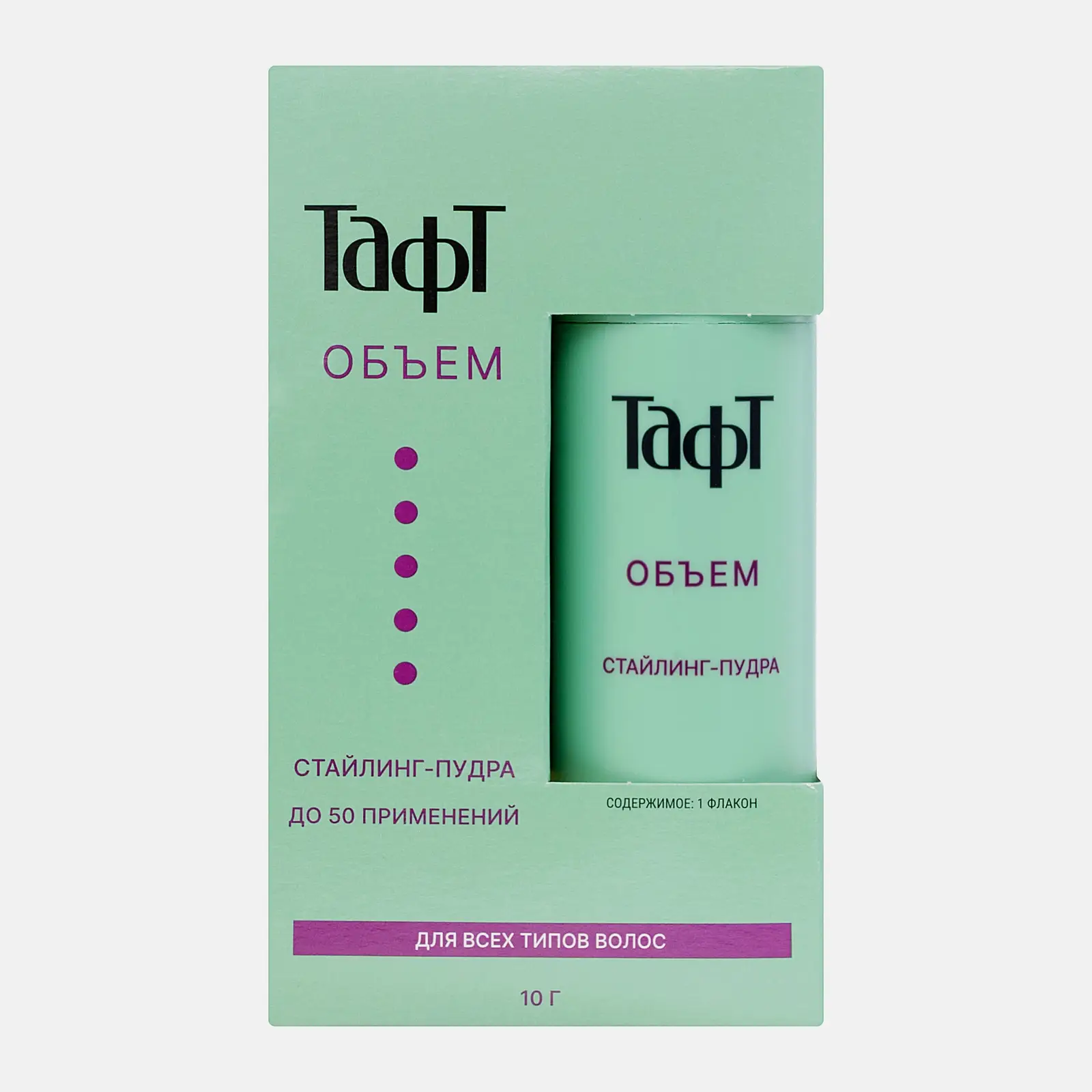 Стайлинг-пудра для волос Мгновенный объем Тафт 10г