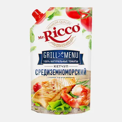 Кетчуп Mr. Ricco Grill Menu Средиземноморский 300г