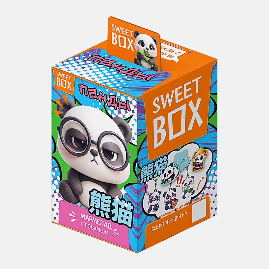 Мармелад с игрушкой Sweet Box 10г в ассортименте