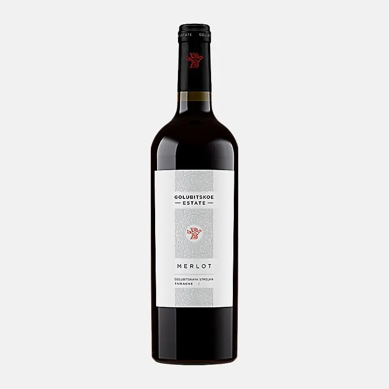 Изображение товара Вино Golubitskoe Estate Мерло красное сухое 750мл 13.5%
