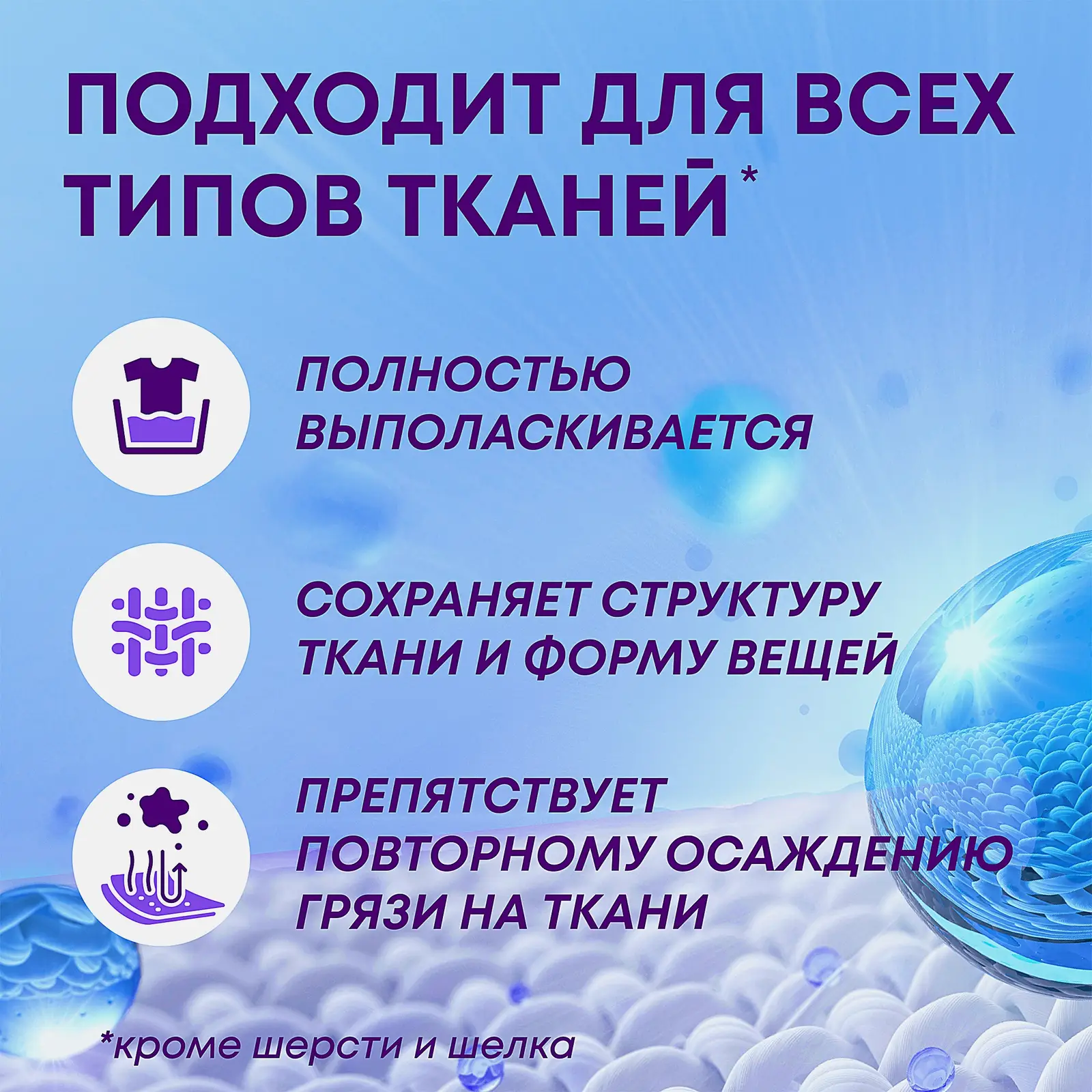 Стиральный порошок Meine liebe универсальный концентрат 1кг - фото 3