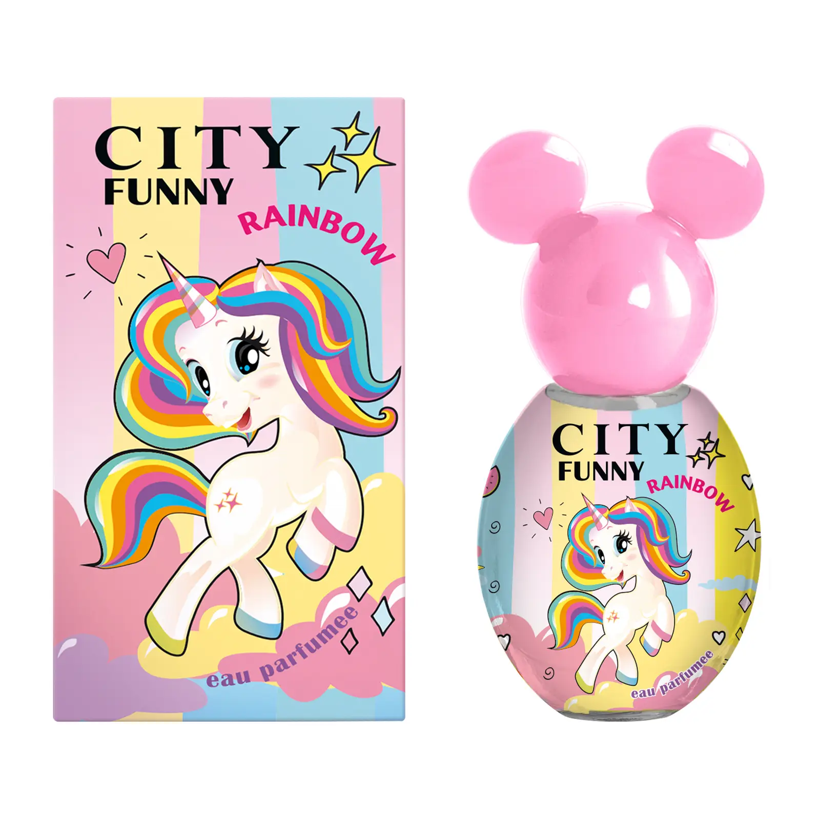 Душистая вода City Funny Rainbow детская