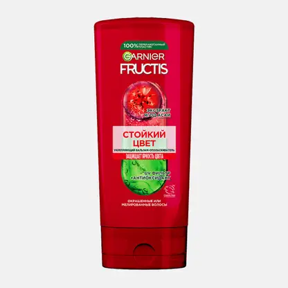 Бальзам-ополаскиватель для волос Garnier Fructis Укрепляющий Годжи Стойкий цвет для окрашенных или мелированных волос 200мл