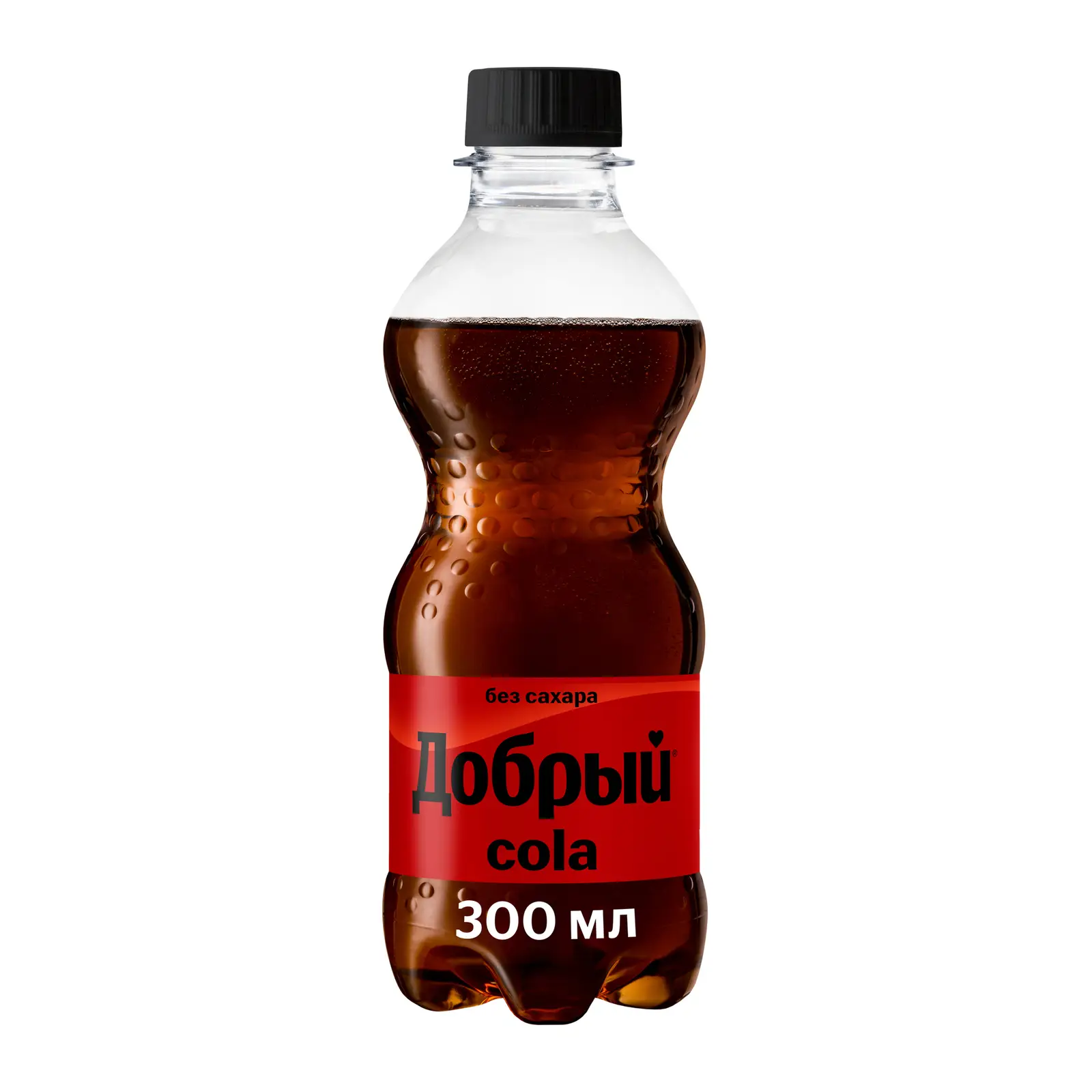 Изображение товара Напиток Добрый Cola без сахара 300мл освежающий газированный напиток