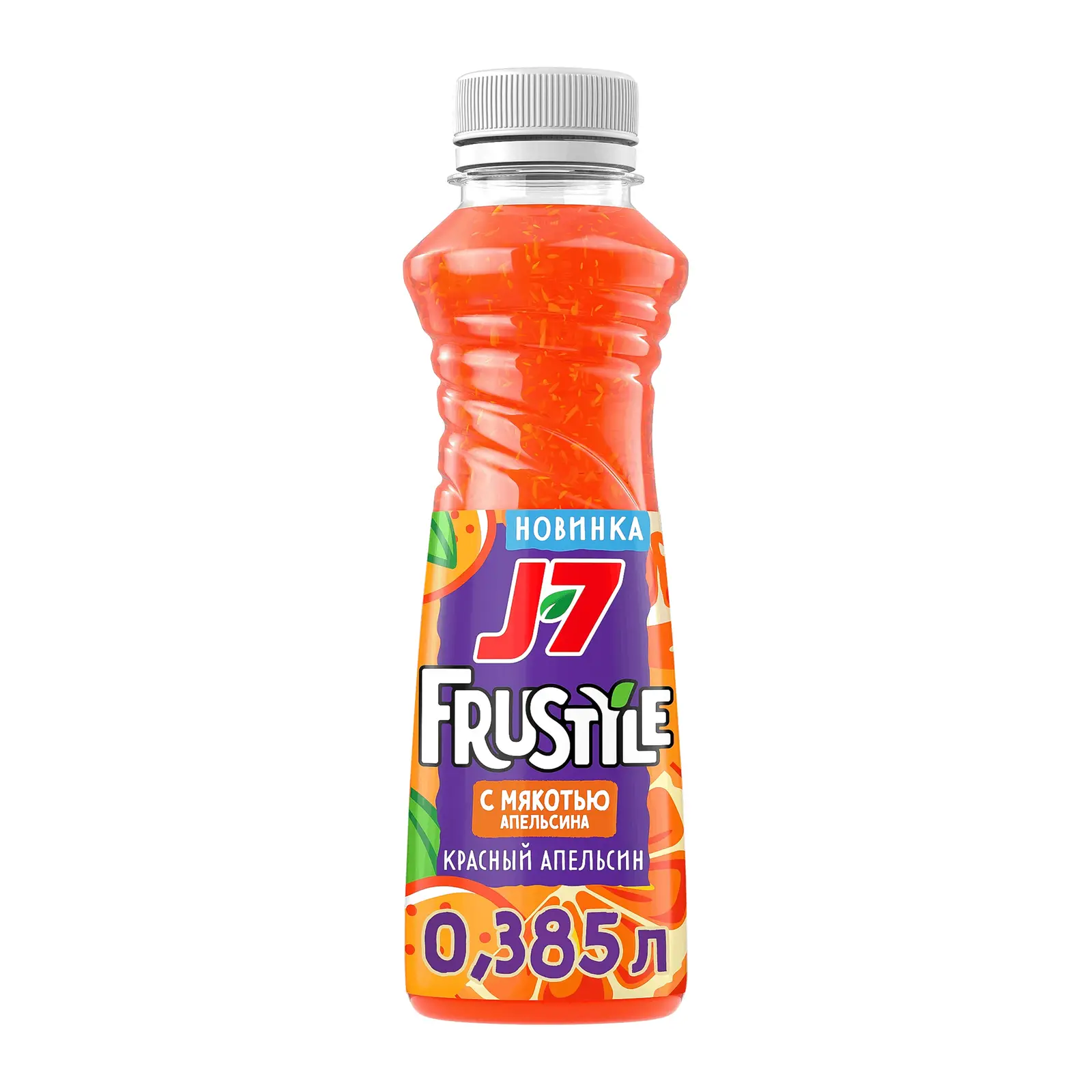 Изображение товара Напиток J7 Frustyle апельсин-красный апельсин 385мл
