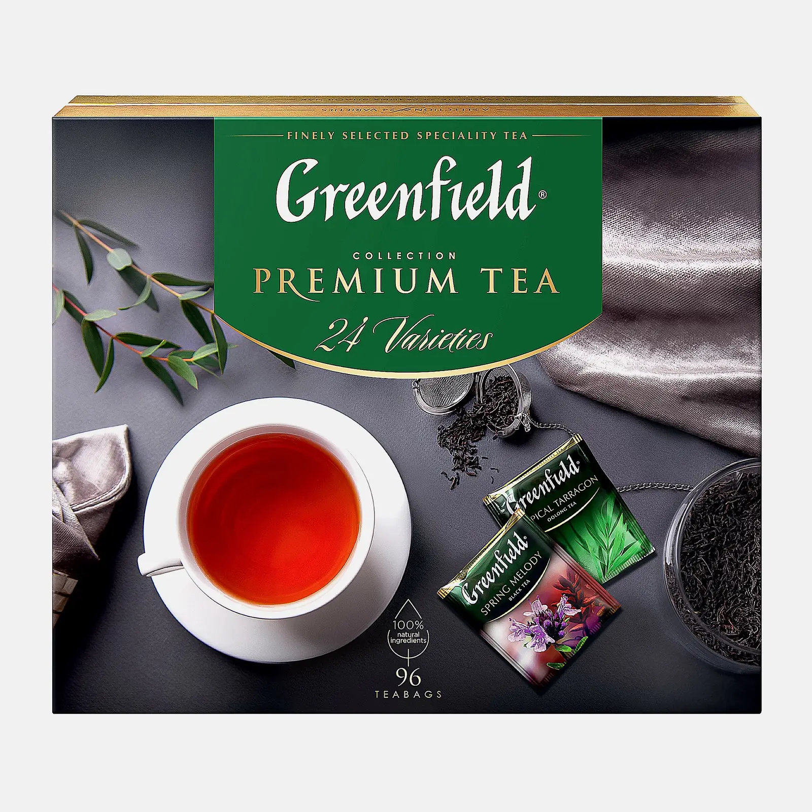 Изображение товара Подарочный набор Greenfield Коллекция чая и чайных напитков 24 вида