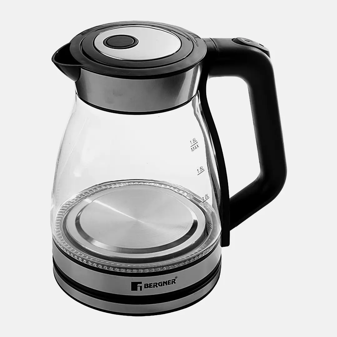 Стеклянный чайник 1500Вт SH-GK18Q Bergner 1.8л