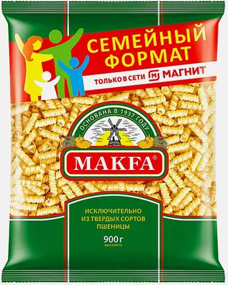 Макароны Makfa Серпантинки 900г