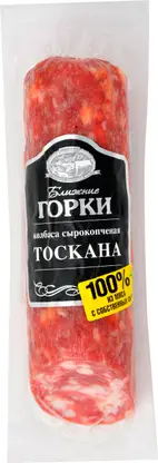 Изображение товара Колбаса Ближние горки Тоскана сырокопченая 240г натуральный деликатес