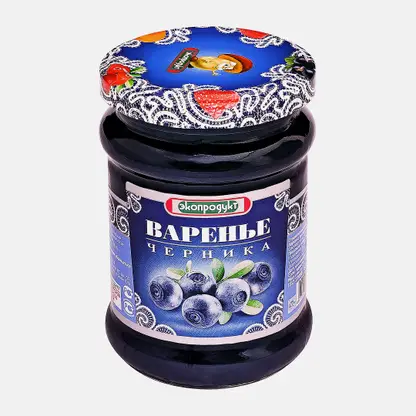 Варенье Экопродукт десерт Черника стерилизованное 325г