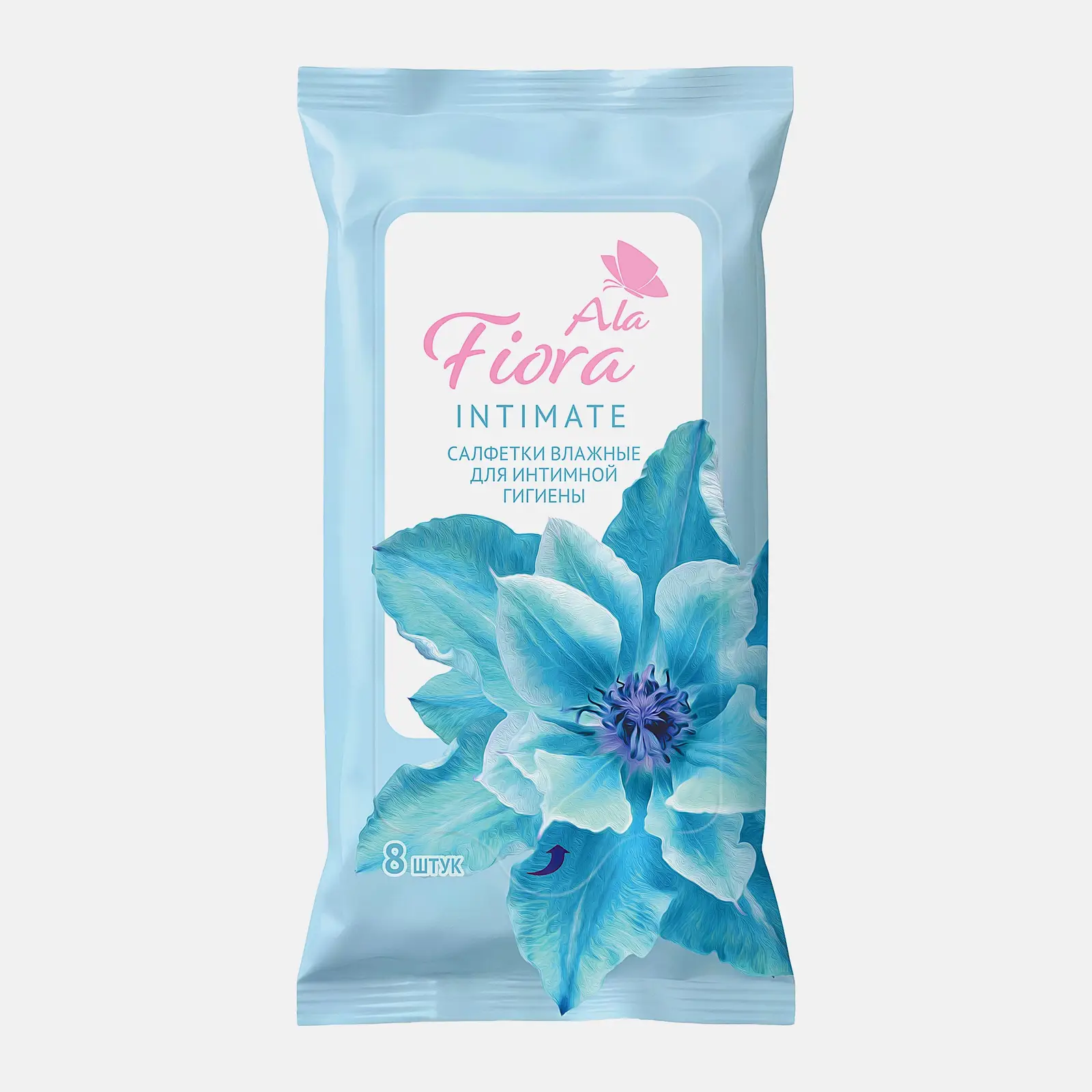 Влажные салфетки Aura Fiora/Fiora для интимной гигиены 8шт в ассортименте - фото 3