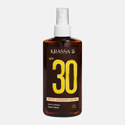 Масло-активатор загара Krassa Tropic Sun SPF30 150мл
