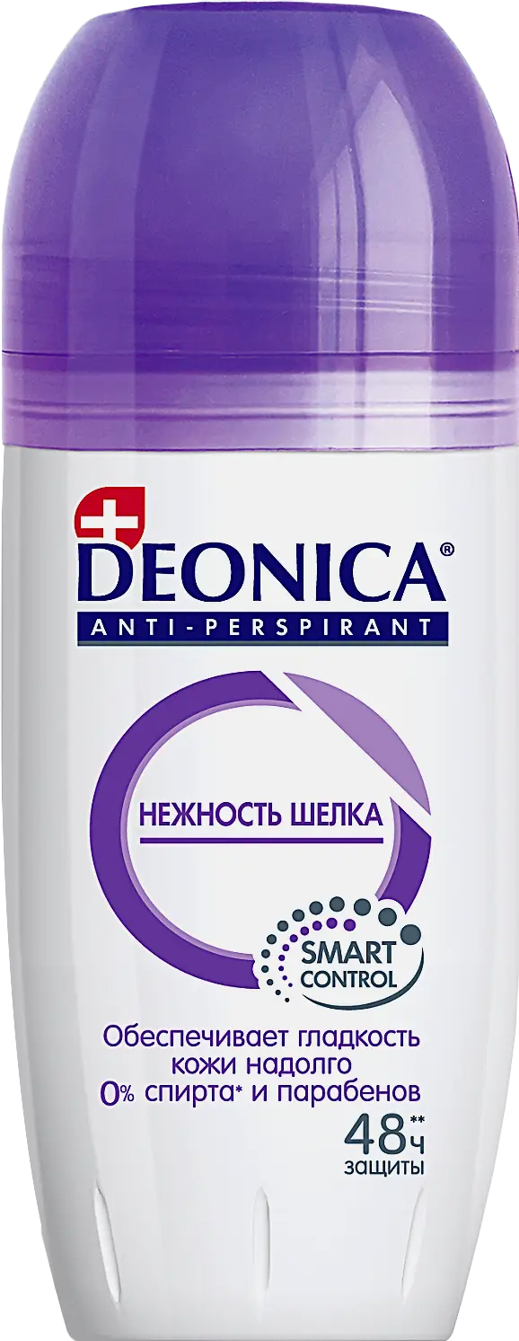 Дезодорант-антиперспирант Deonica Нежность шелка роликовый 50мл