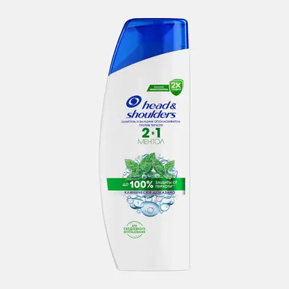 Шампунь и бальзам-ополаскиватель для волос Head&Shoulders Ментол 200мл