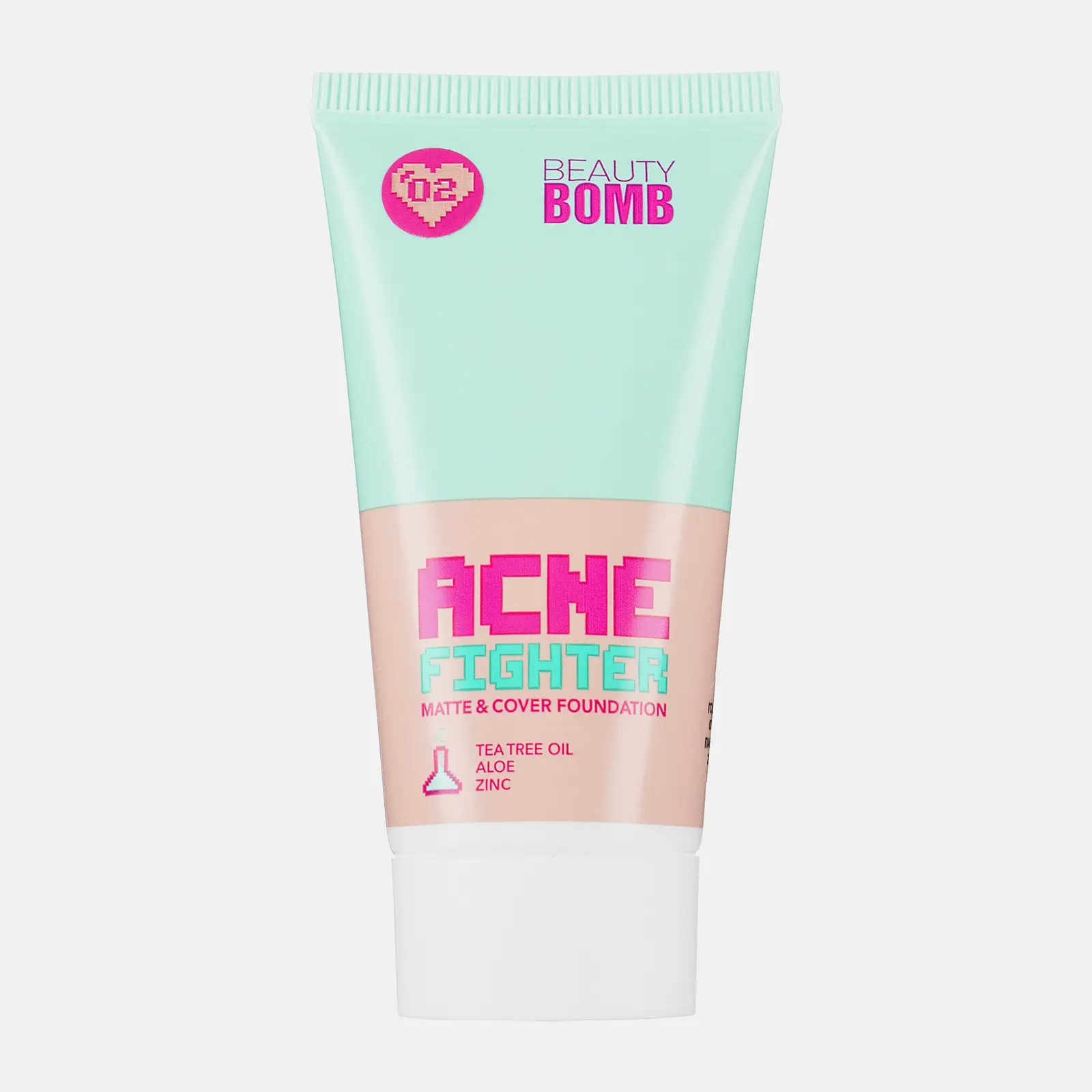 Тональный крем Beauty Bomb Acne Fighter тон 02