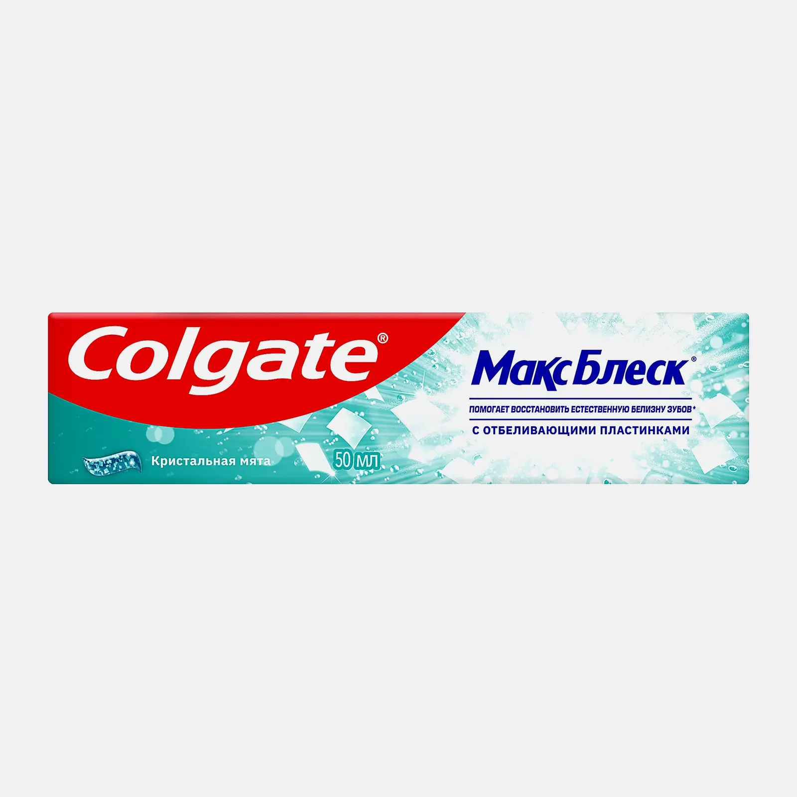 Зубная паста Colgate Max White Crystal Mint 50мл - фото 3 Зубная паста Colgate Max White Crystal Mint 50мл - фото 3