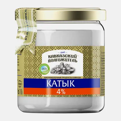 Катык Кавказский долгожитель 4% 400г
