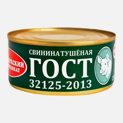 Свинина Великолукский МК тушеная 325г