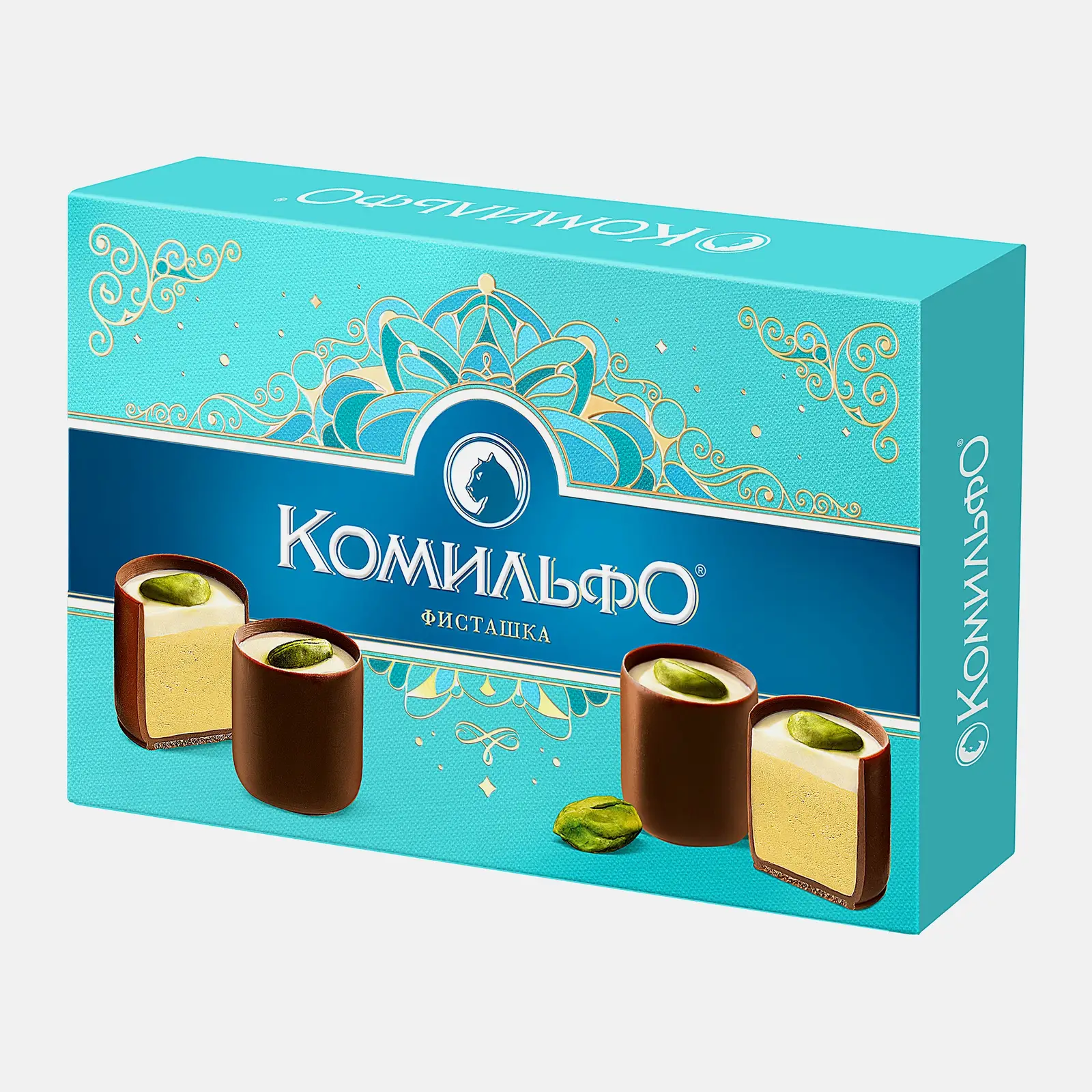 Конфеты шоколадные Фисташка Комильфо 116г - фото 2 Конфеты шоколадные Фисташка Комильфо 116г - фото 2