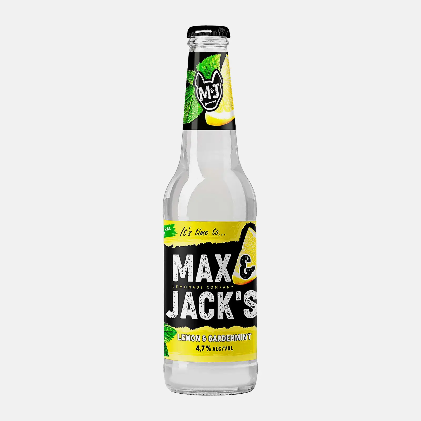 Пивной напиток Max&Jacks Лимон и мята 4.7% 400мл