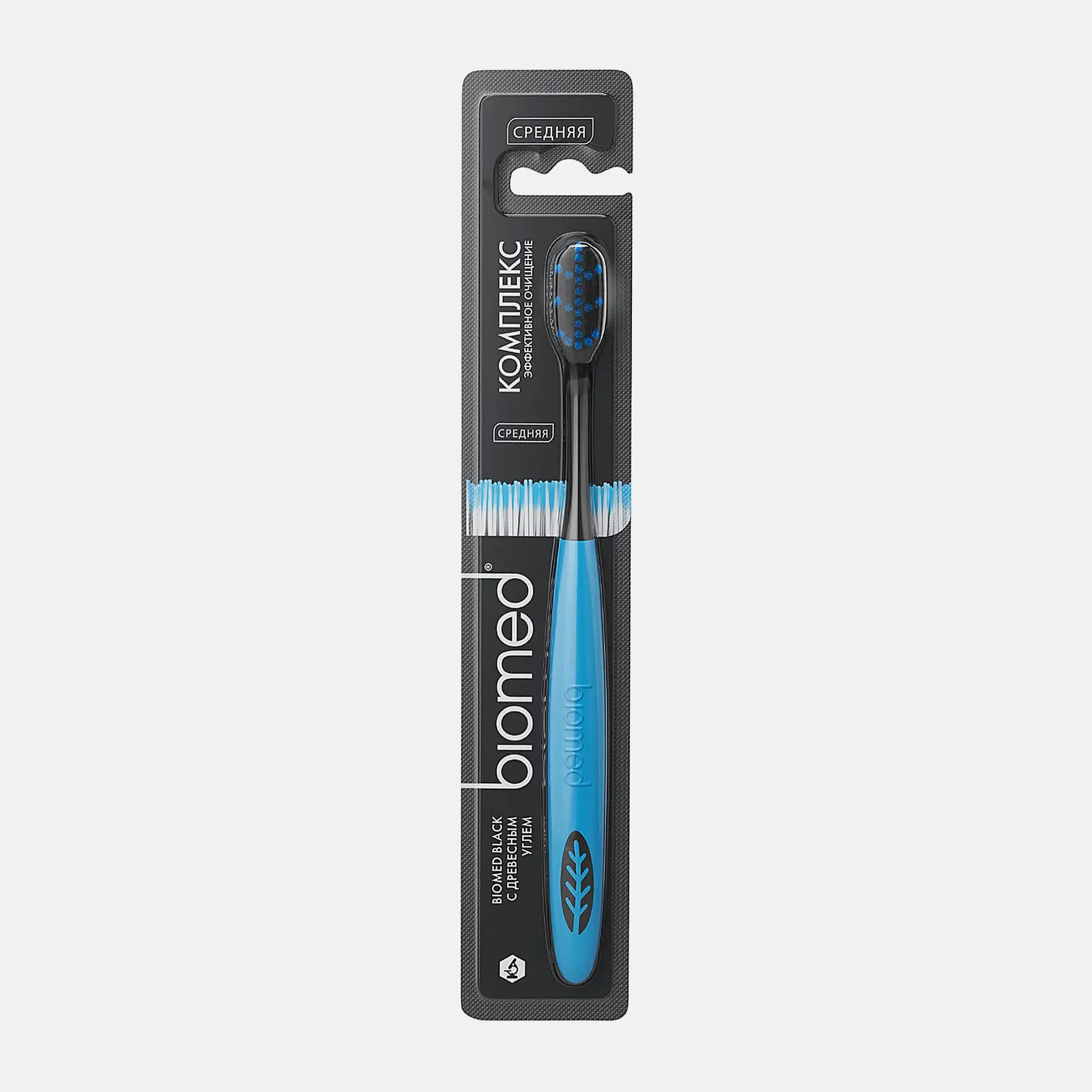Зубная щетка Biomed Black Medium средней жесткости в ассортименте - фото 2 Зубная щетка Biomed Black Medium средней жесткости в ассортименте - фото 2