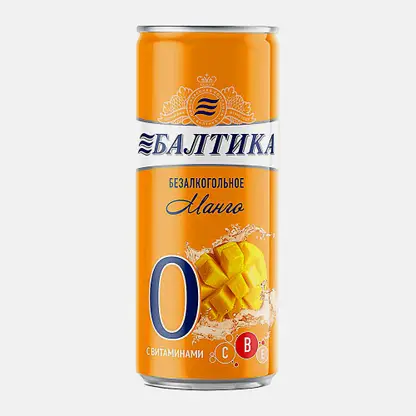Пивной напиток Манго №0 Балтика 330мл