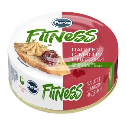 Изображение товара Паштет Perva Meat Line из мяса индейки Халяль 100г