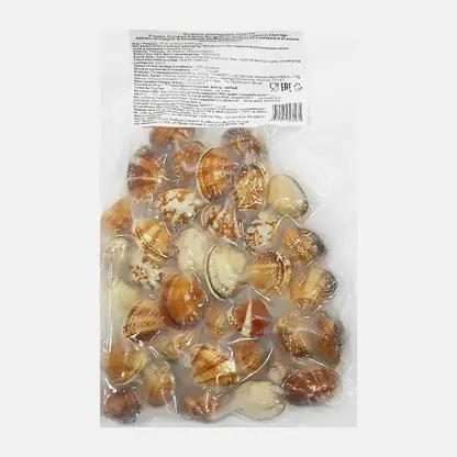 Клемы Шифудо Вонголе в раковине 31/40 варено-мороженные 500г