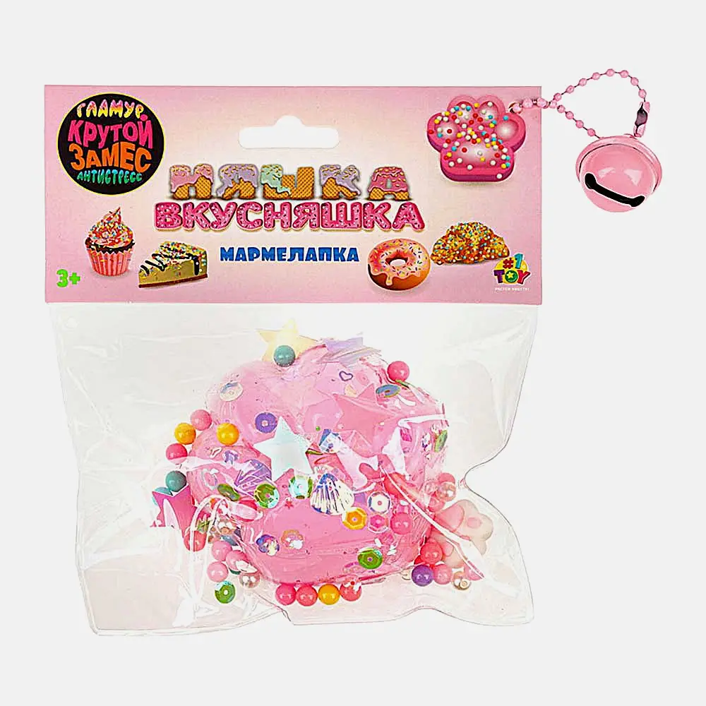 Игрушка-жмяка Крутой Замес Няшка-Вкусняшка мини 1Toy в