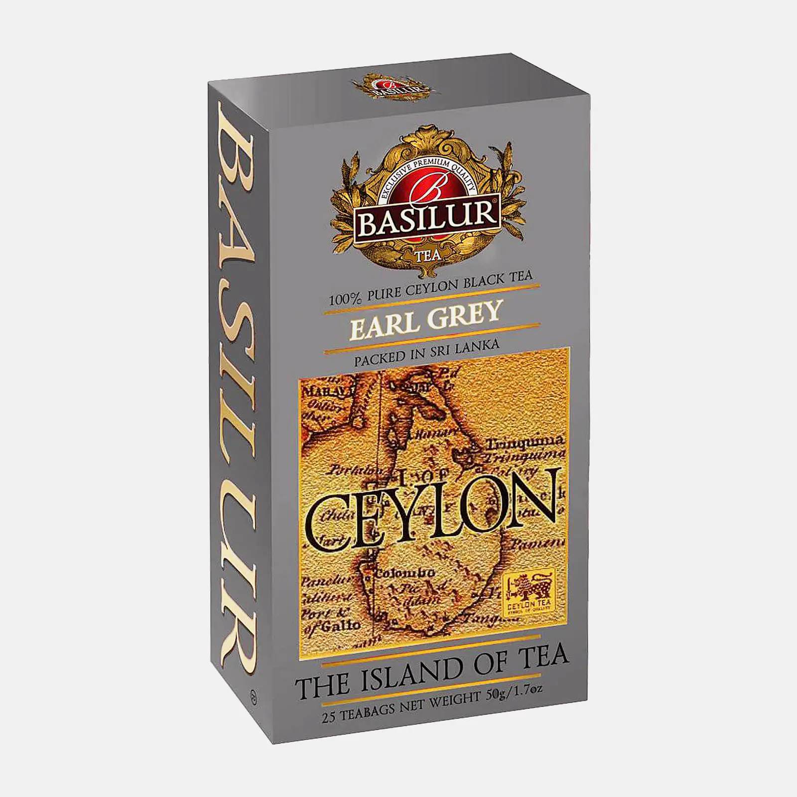 Изображение товара Черный чай Basilur Island of Tea 25 пакетов 50г чистый цейлонский