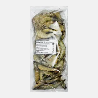 Королевские креветки неразделанные свежемороженые 30/40 Шифудо 1кг