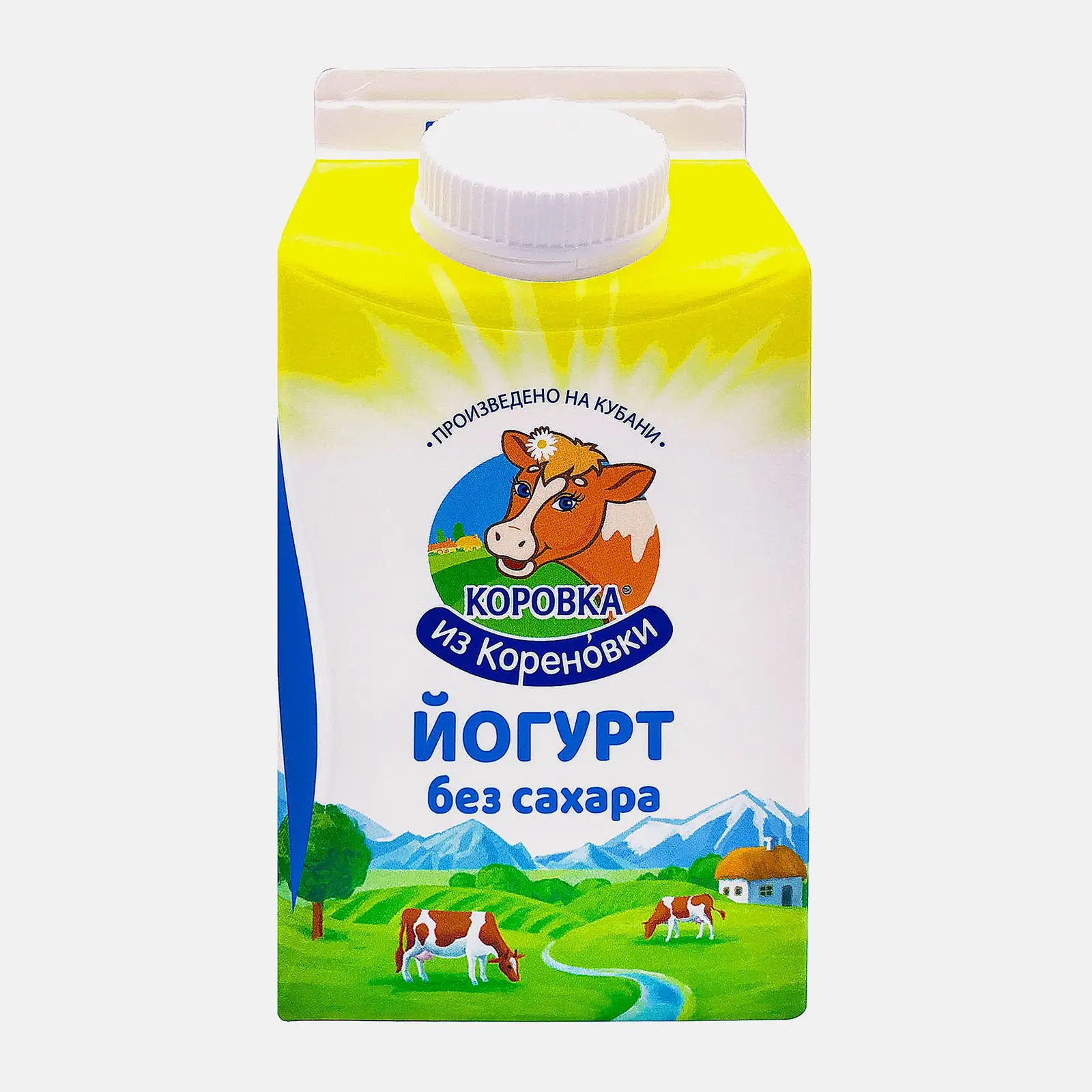 Йогурт Коровка из Кореновки Натуральный 2.5% 450г