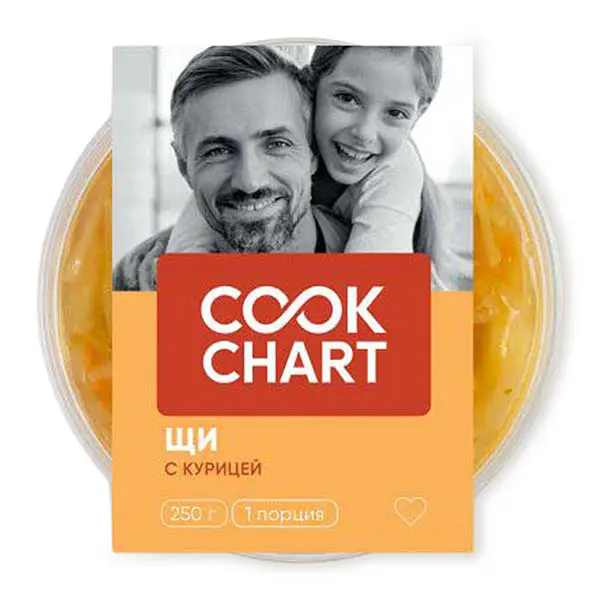 Изображение товара Щи из свежей капусты с курицей 250г - вкусный и питательный суп