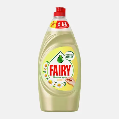 Средство для мытья посуды Fairy Нежные руки Ромашка и витамин E 900мл