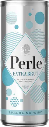 Вино игристое La Petite Perle белое экстра брют 11.5% 250мл