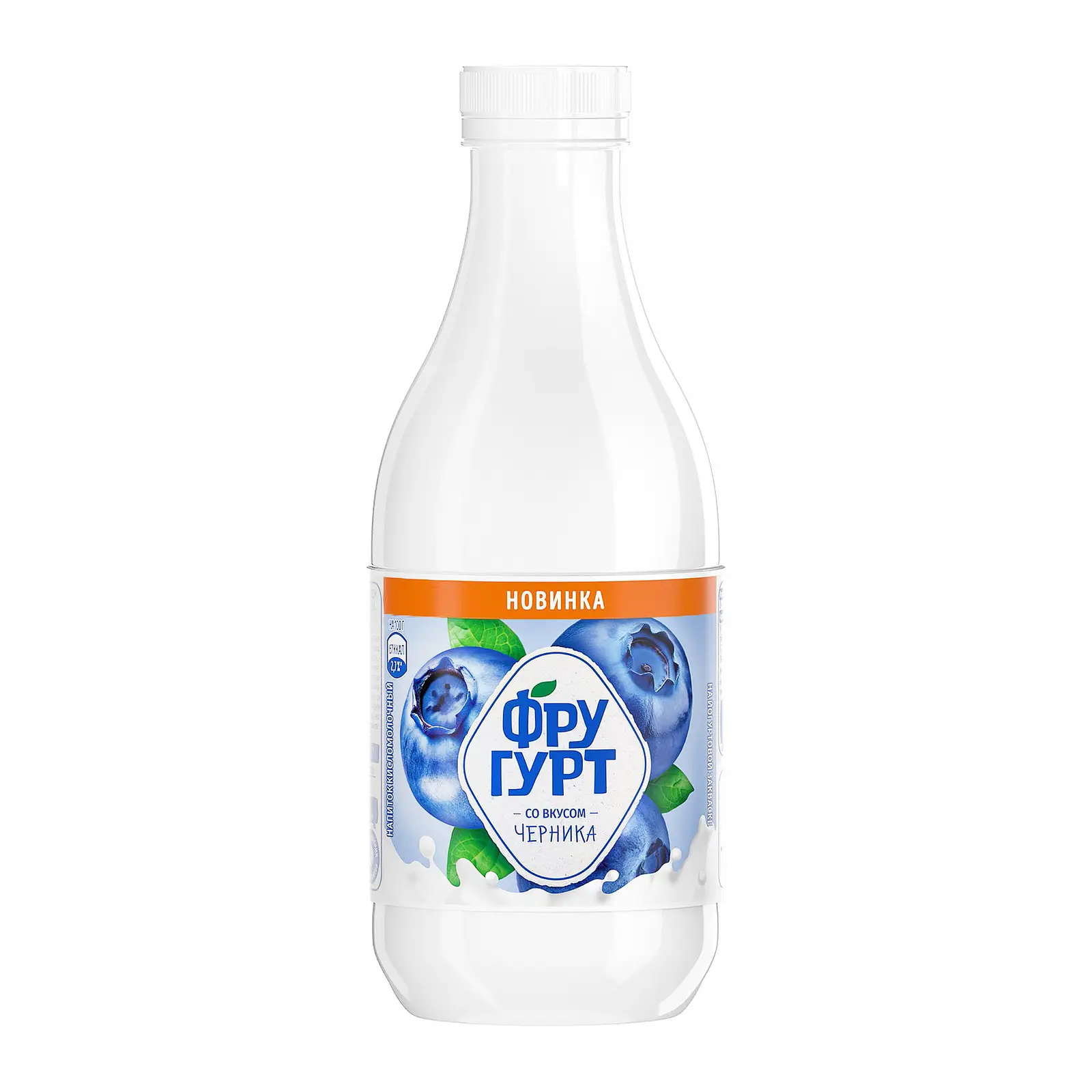 Изображение товара Кисломолочный йогурт Фругурт со вкусом черники 930 г