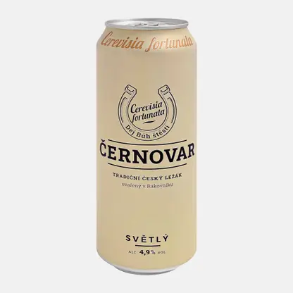 Пиво Cernovar светлое фильтрованное 4.9% 500мл