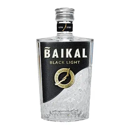 Водка Байкал Блэк Лайт 40% 250мл