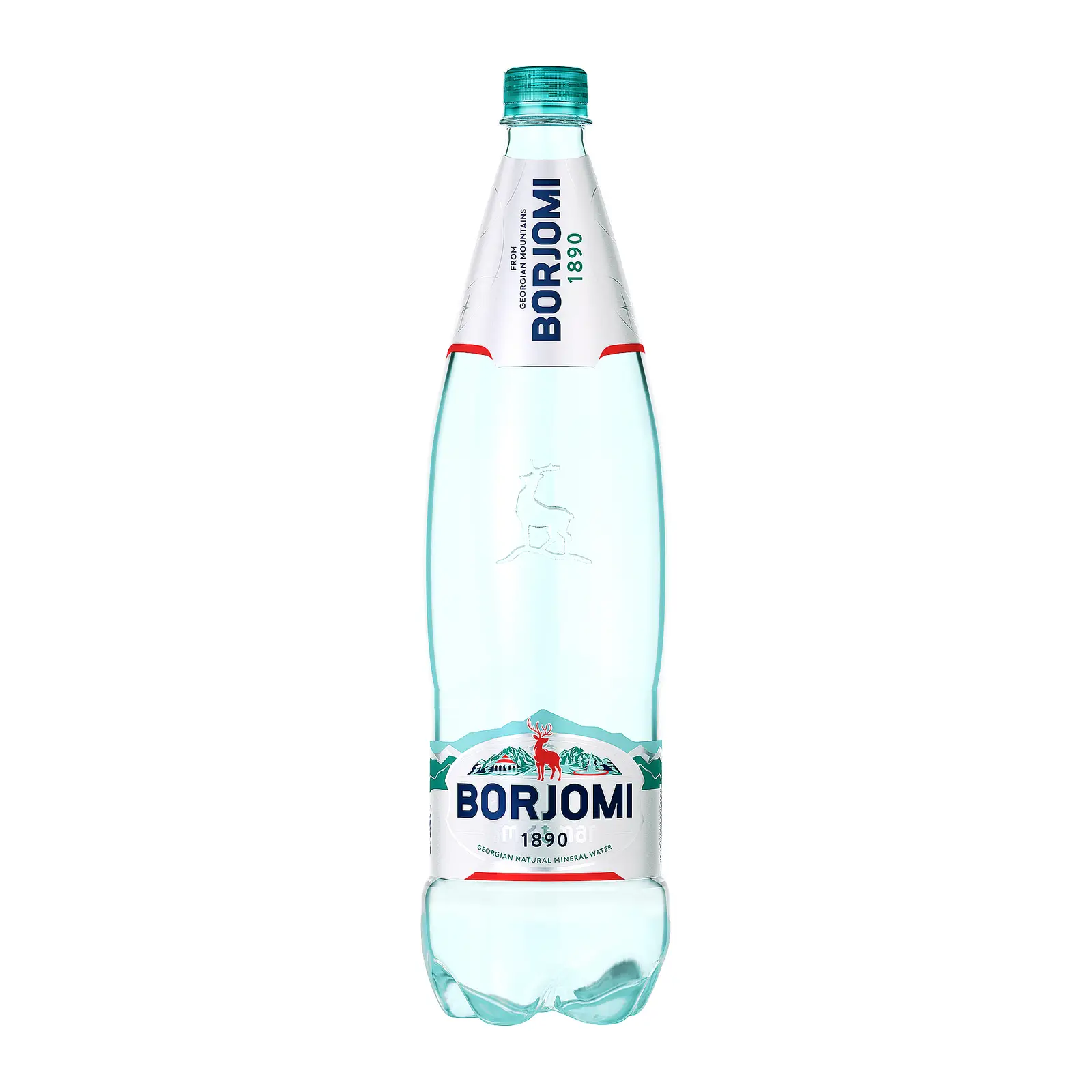 Изображение товара Вода Borjomi минеральная лечебно-столовая газированная 1.25л