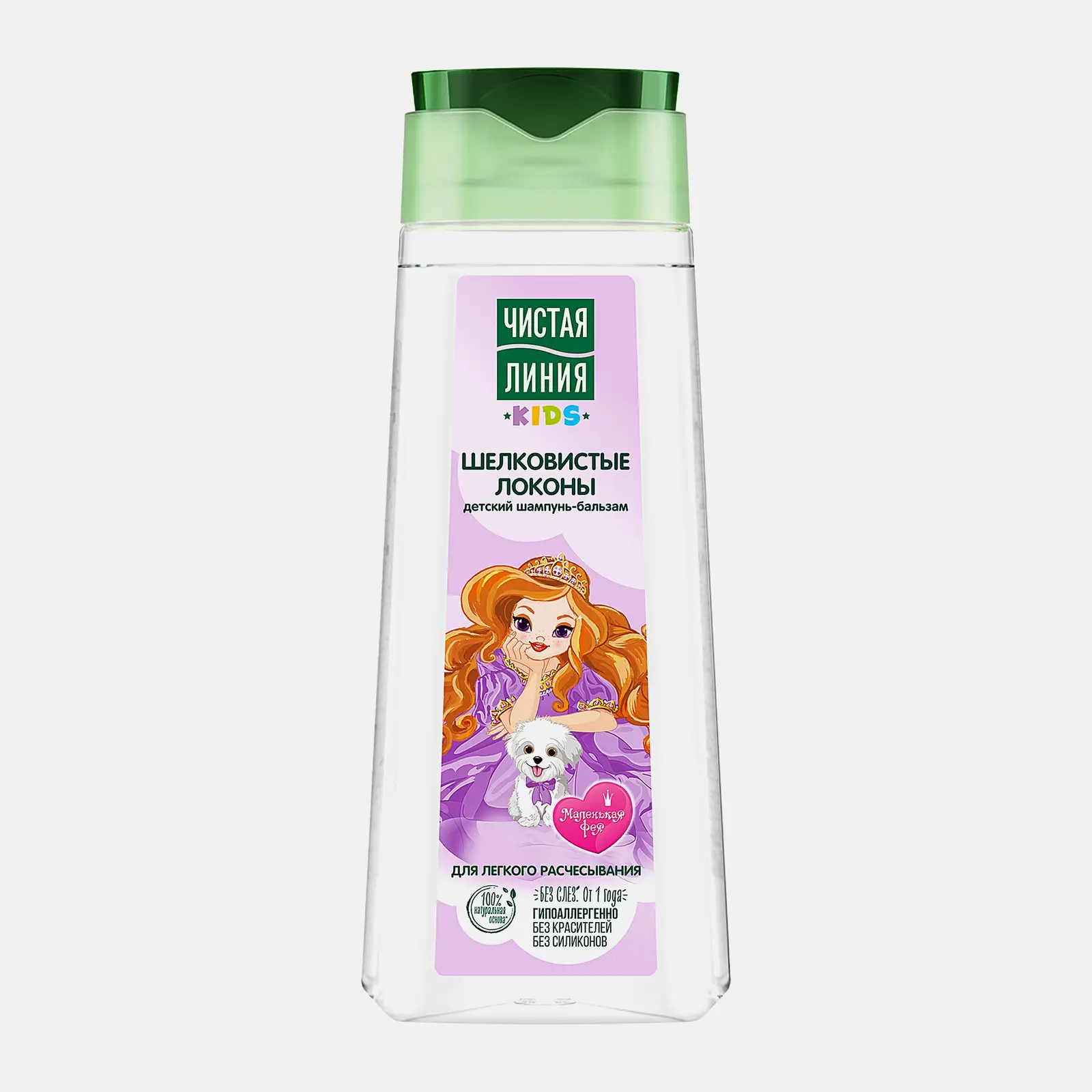 Подарочный набор Шампунь 240мл и Спрей для волос 160мл Чистая линия Шелковые локоны 160мл в ассортименте